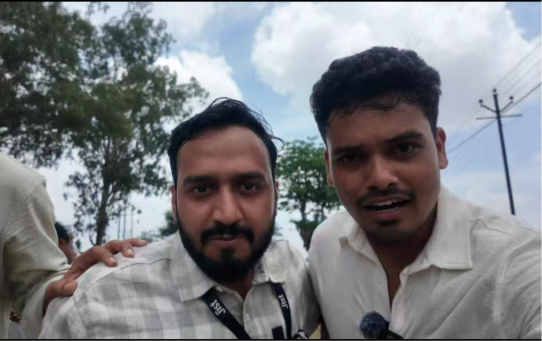 With Mukul Chauhan