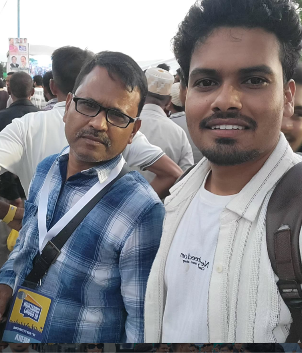 With Rajiv Talwar at Indore Chatron Ki Goonj